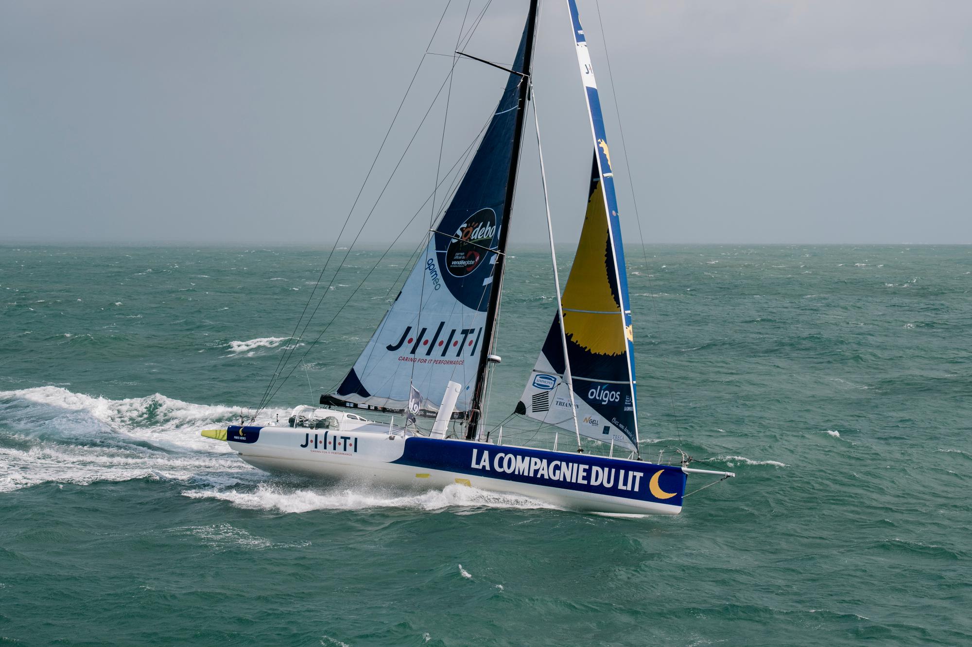 IMOCA Compagnie du Lit / Jiliti - Skipper Clment Giraud  OBlanchet-Alea