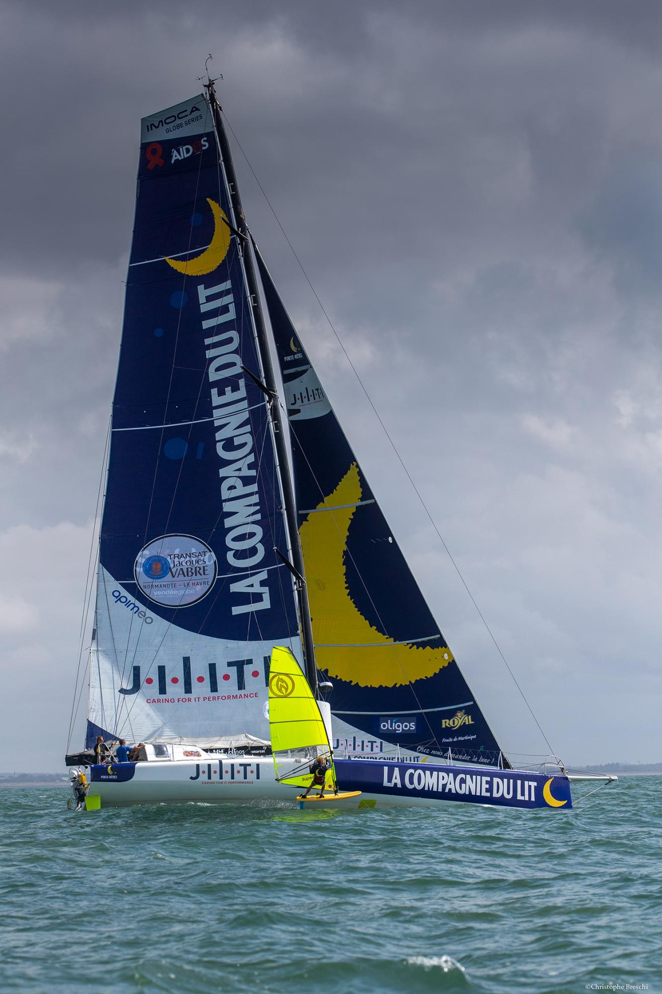 IMOCA Compagnie du Lit / Jiliti - Skipper Clment Giraud  C.Breschi
