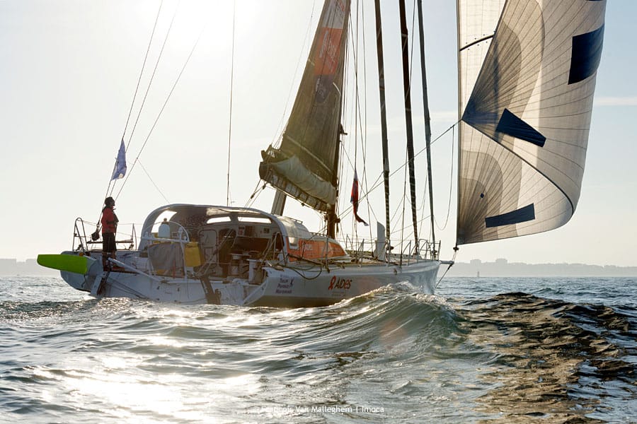 IMOCA Vers un Monde sans Sida - Clment Giraud - VALS 2020  Franois Van Malleghem